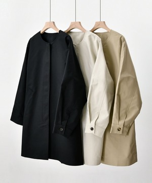ノーカラーシンプルコート【a-50135】