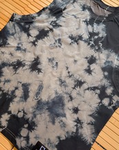 【数量限定販売】黒染めタイダイタンクトップ Mocha