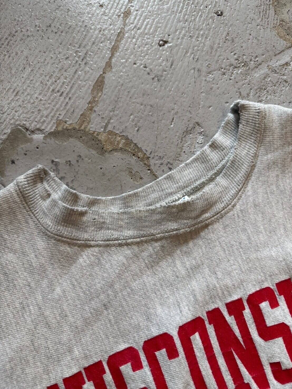 vintage 80's トリコタグ CHAMPION REVERSE WEAVE WISCONSIN | vintage