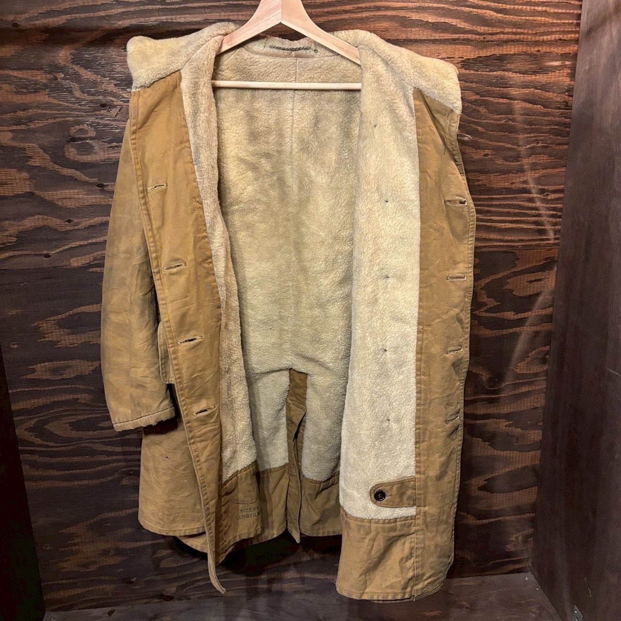 希少 40s カナダ軍 実物 ジープ マッキノーコート ミリタリー WW II 第
