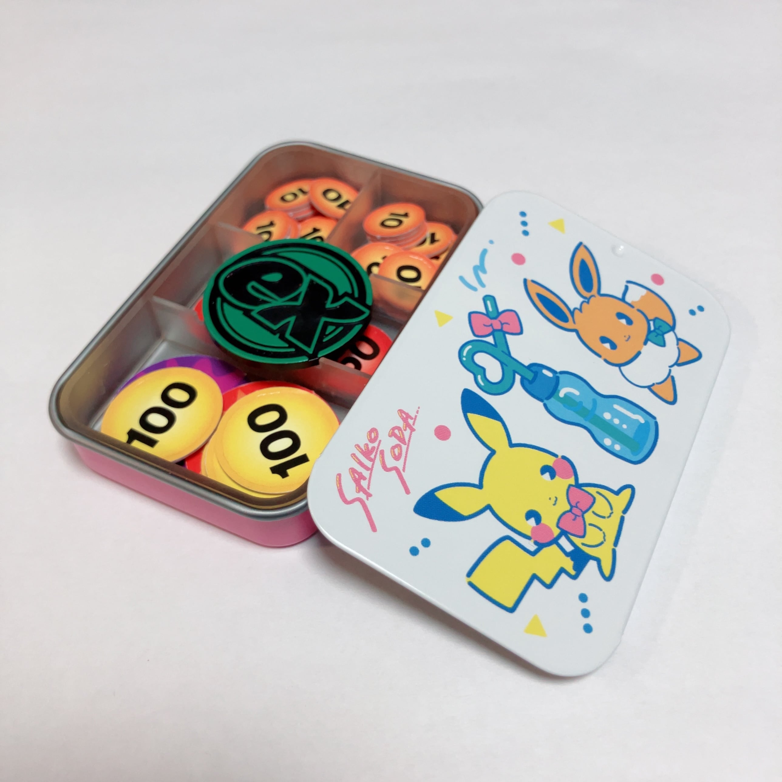 ダメカンケース 仕切り プチ缶 ポケモンカード ポケカ コインどく