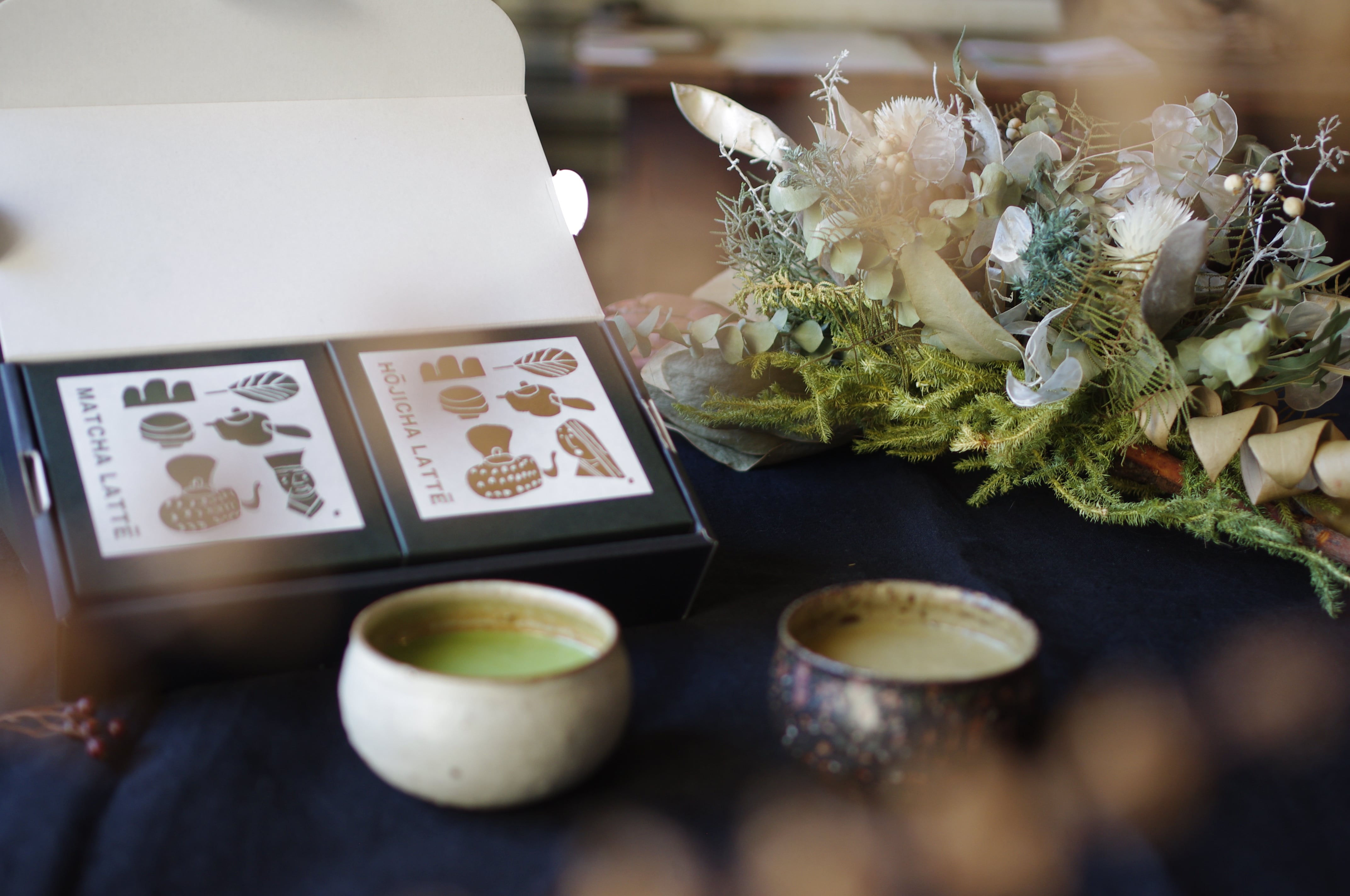 抹茶・ほうじ茶ラテ2つ（各1包ずつ）セット | 茶屋すずわ