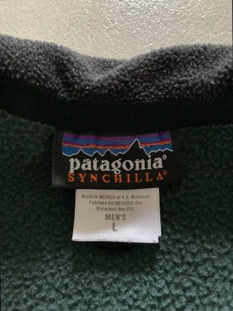 ダークグリーンL：patagonia パタゴニア シンチラ フリース ベスト