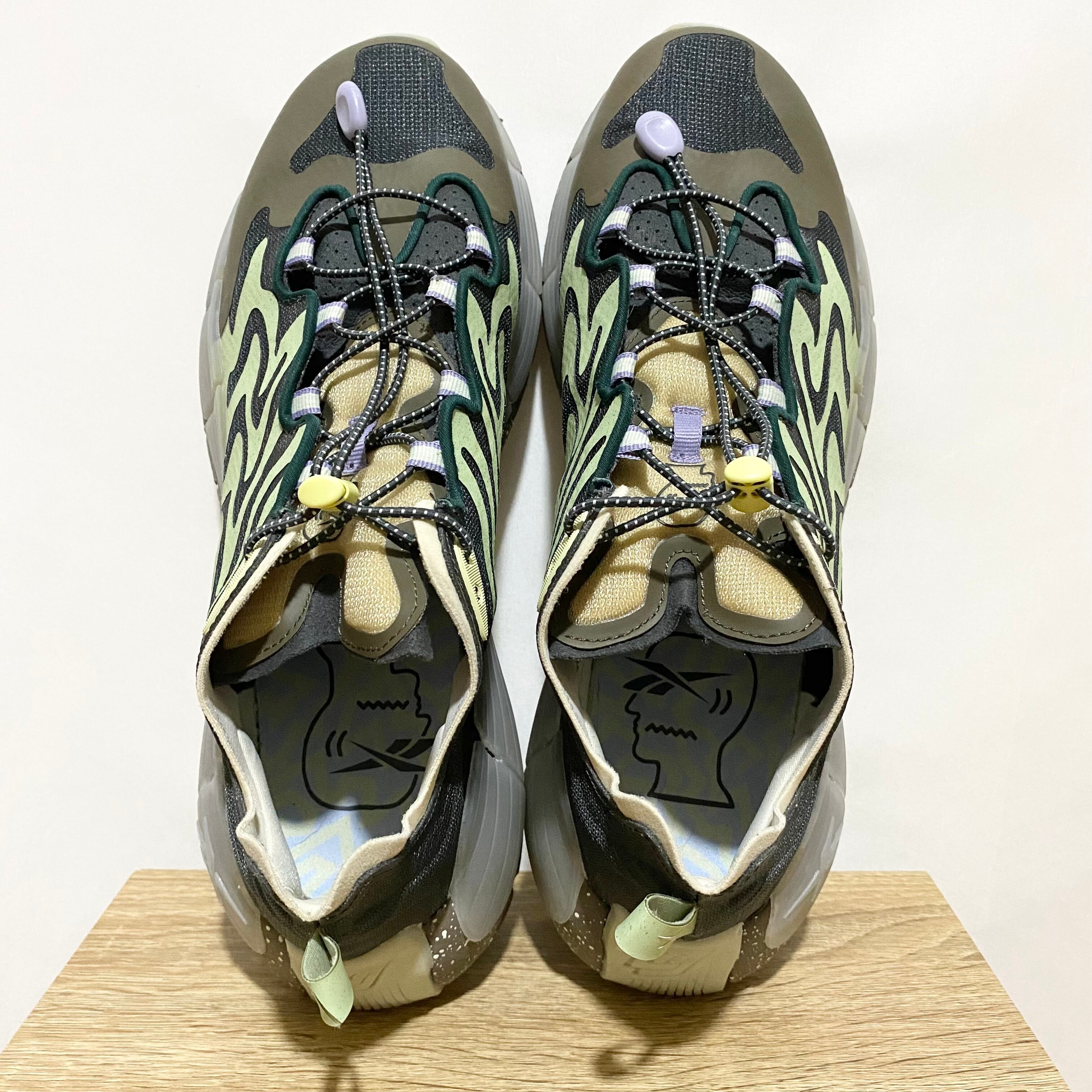 希少レア】BRAINDEAD Reebok ZIG KINETICA 緑 厚底 - メルカリ