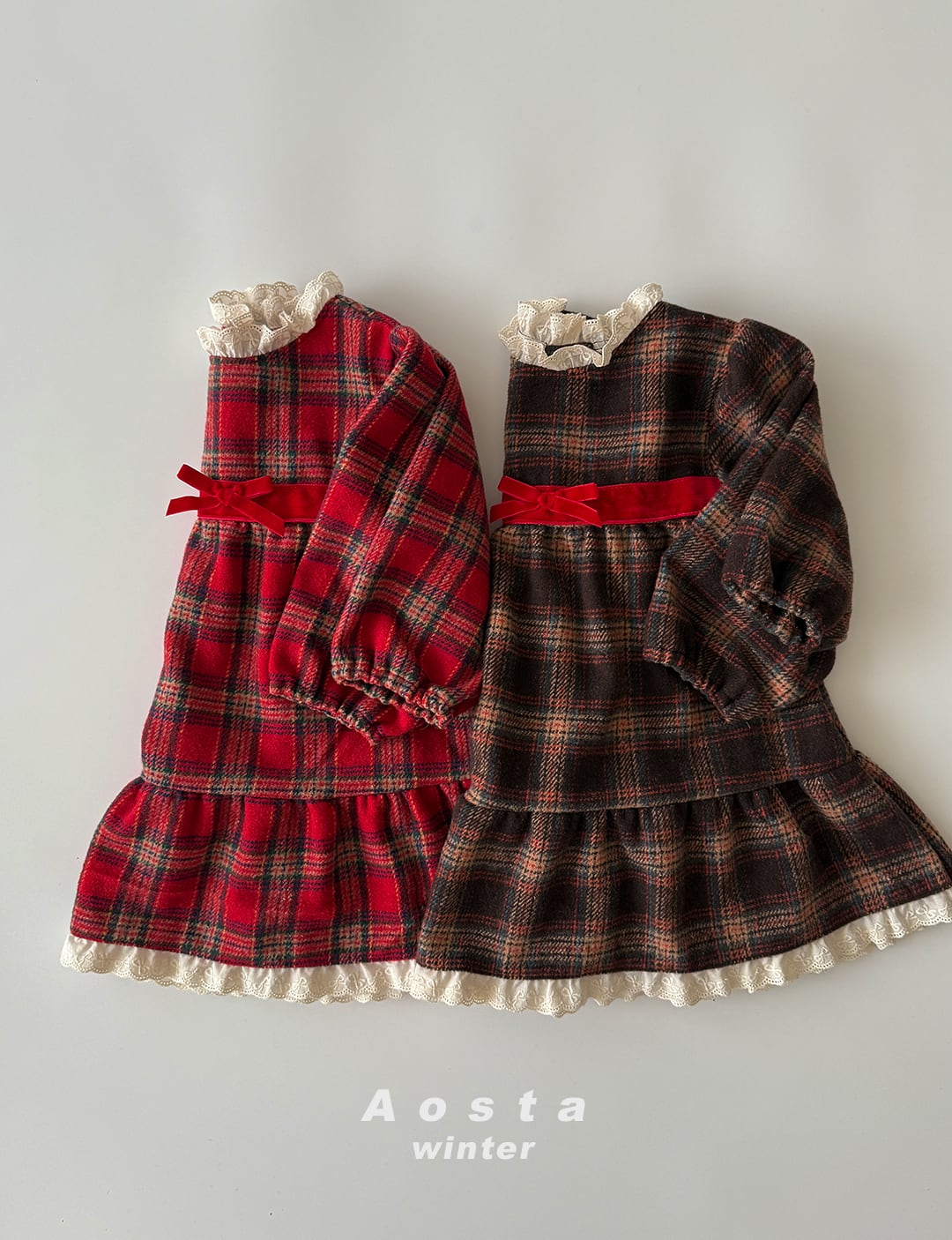 Atelier G.G アトリエジジ 19ハーフsize ボルドーの娘(ワンピース