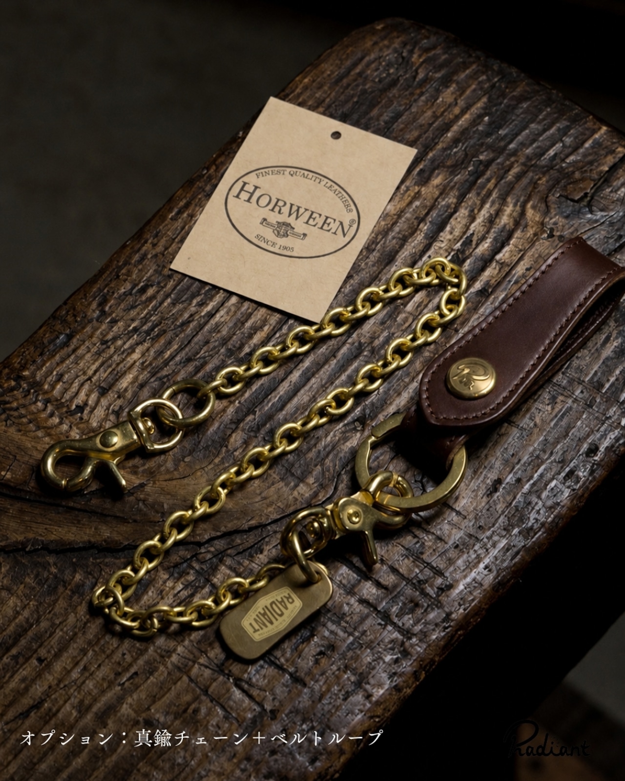 money clip / RW-09 Chromexcel 「CHOCO」