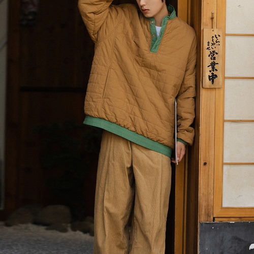 quilting pullover (キルティングプルオーバー）