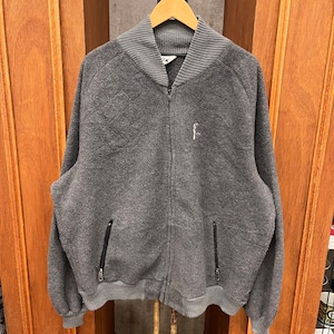 1980'S OLD 10X F/Z FLEECE JACKET GREY ⑧