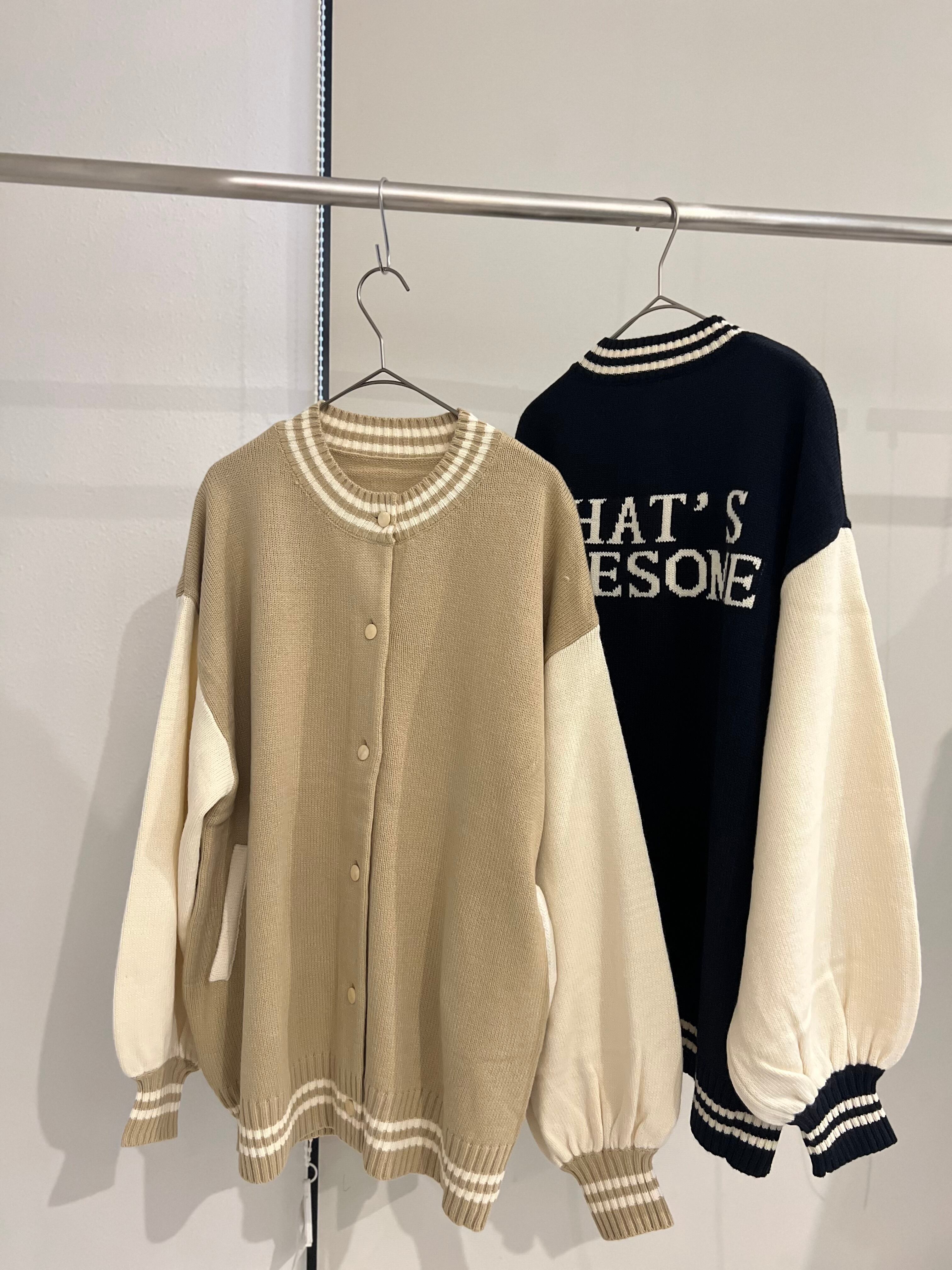 どろしぃ様 私服 ２着 DOS DIOSAS】ニットスタジャン D8585 | MIEL select shop