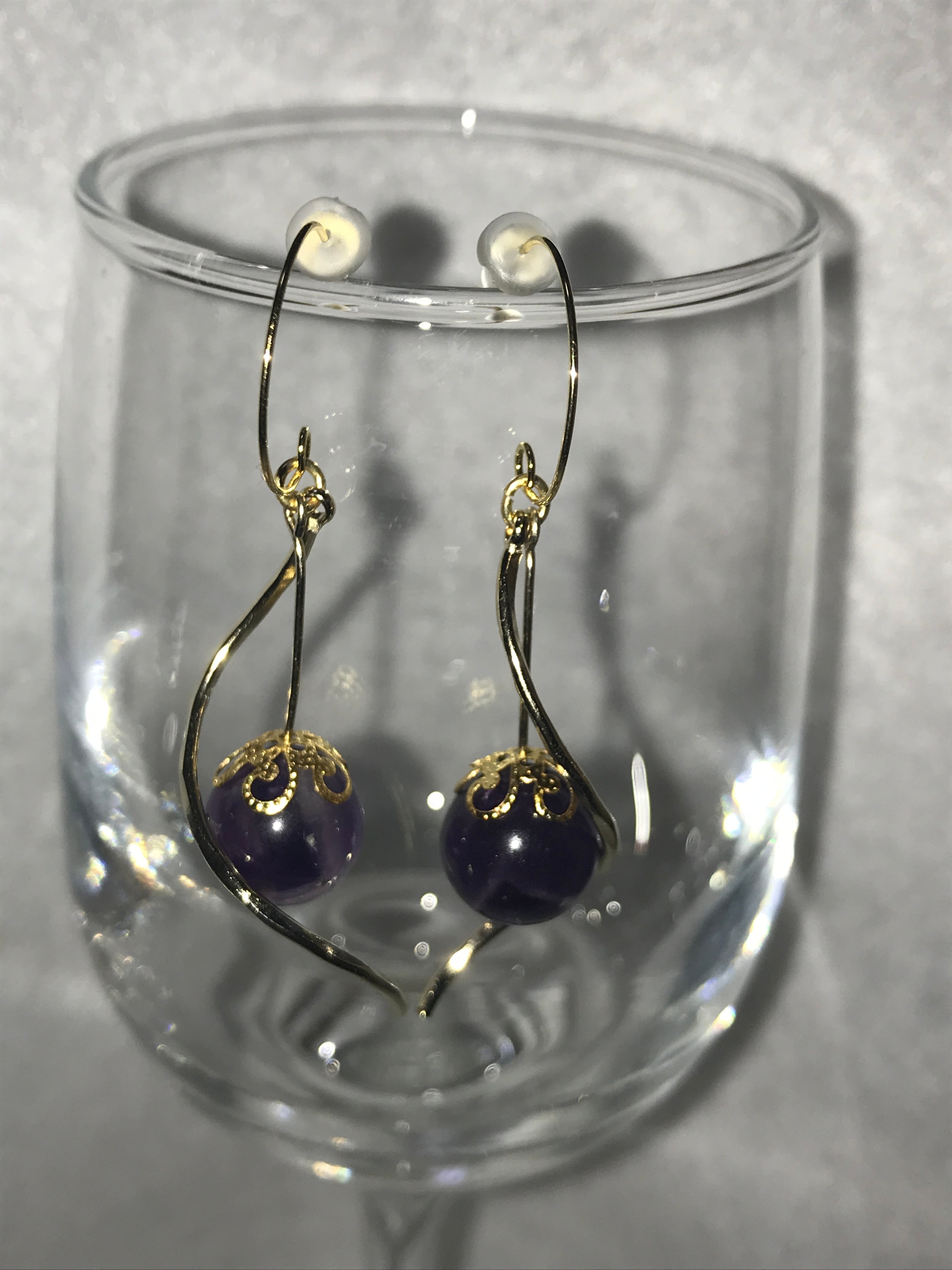 ウェーブバー ピアス