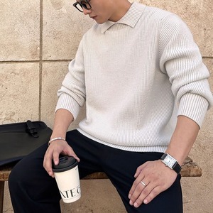 シンプルベーシックポロニット　1214