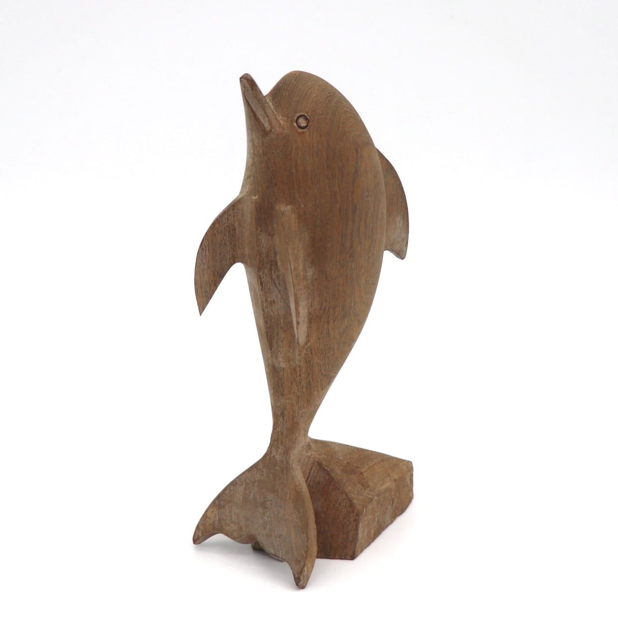 木彫り  イルカ