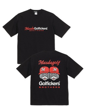 [HOLE 441] マスダゴルフ×Golfickers Wide T-shirts -Black- ★4月1日予約開始