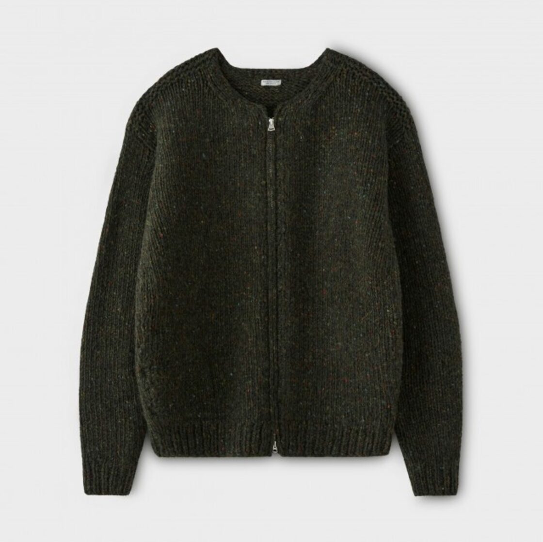 PHIGVEL - HAND-KNITTING ZIP SWEATER | Pay ID