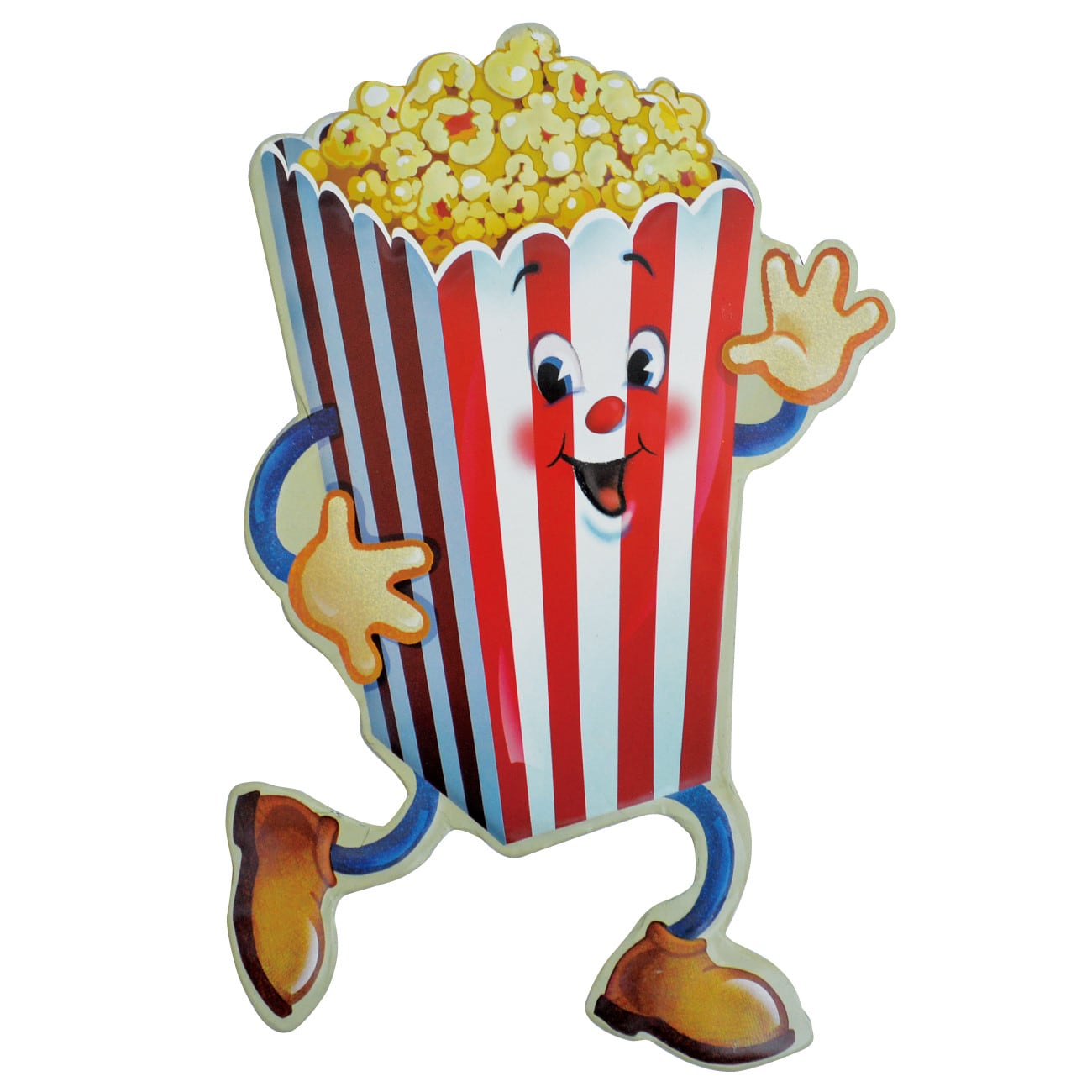 エンボス看板【POPCORN MAN】プレート サイン ポップコーン アメリカン