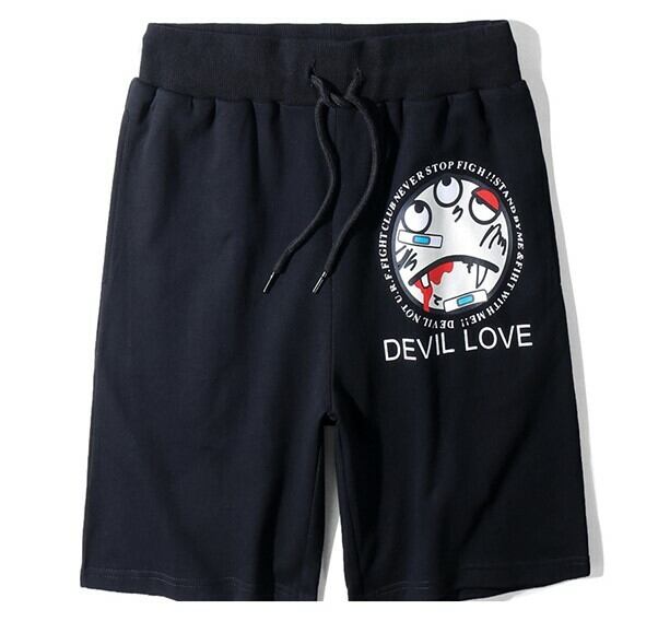 全1色 ハーフパンツ プリント カジュアル ストリート おしゃれ