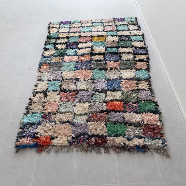 【Vintage】モロッコ・ヴィンテージラグ BC-12 "106cm×168cm"
