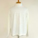 Slab Waffle Turtle Neck Cut & Sewn　Off White