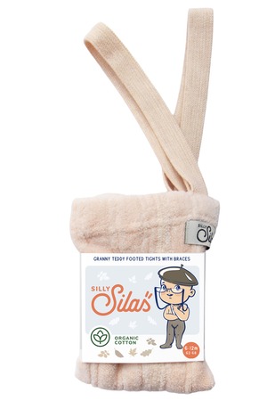 ≪ 2026年 9月上旬 〜 年9月下旬入荷予定ご予約商品 ≫SILLY Silas Granny Teddy Warmy Tights  Collection  Silky Peach