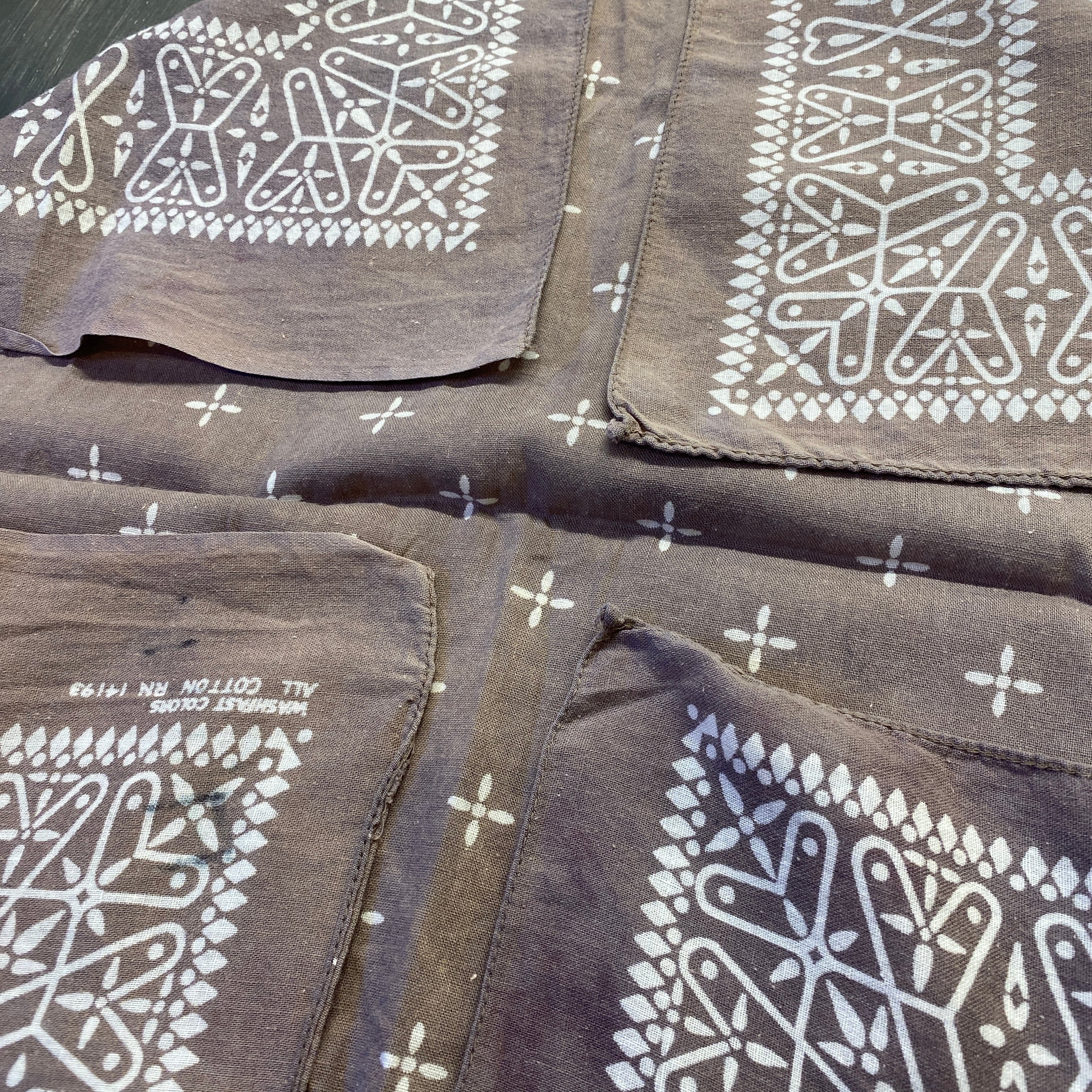 小物 60s Dot a Bandanna 1960s VINTAGE BANDANA ”DOT PATTERN