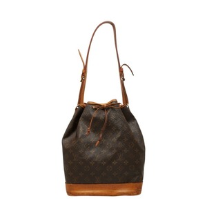 ルイ ヴィトン モノグラム ノエ ショルダーバッグ M42224 ブラウン PVC レザー レディース LOUIS VUITTON 【中古】