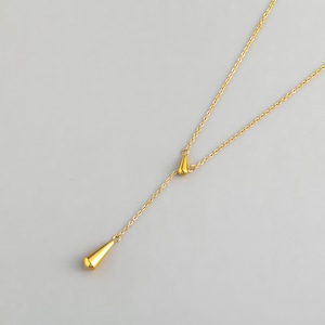 316L drop pendre necklace  #n142