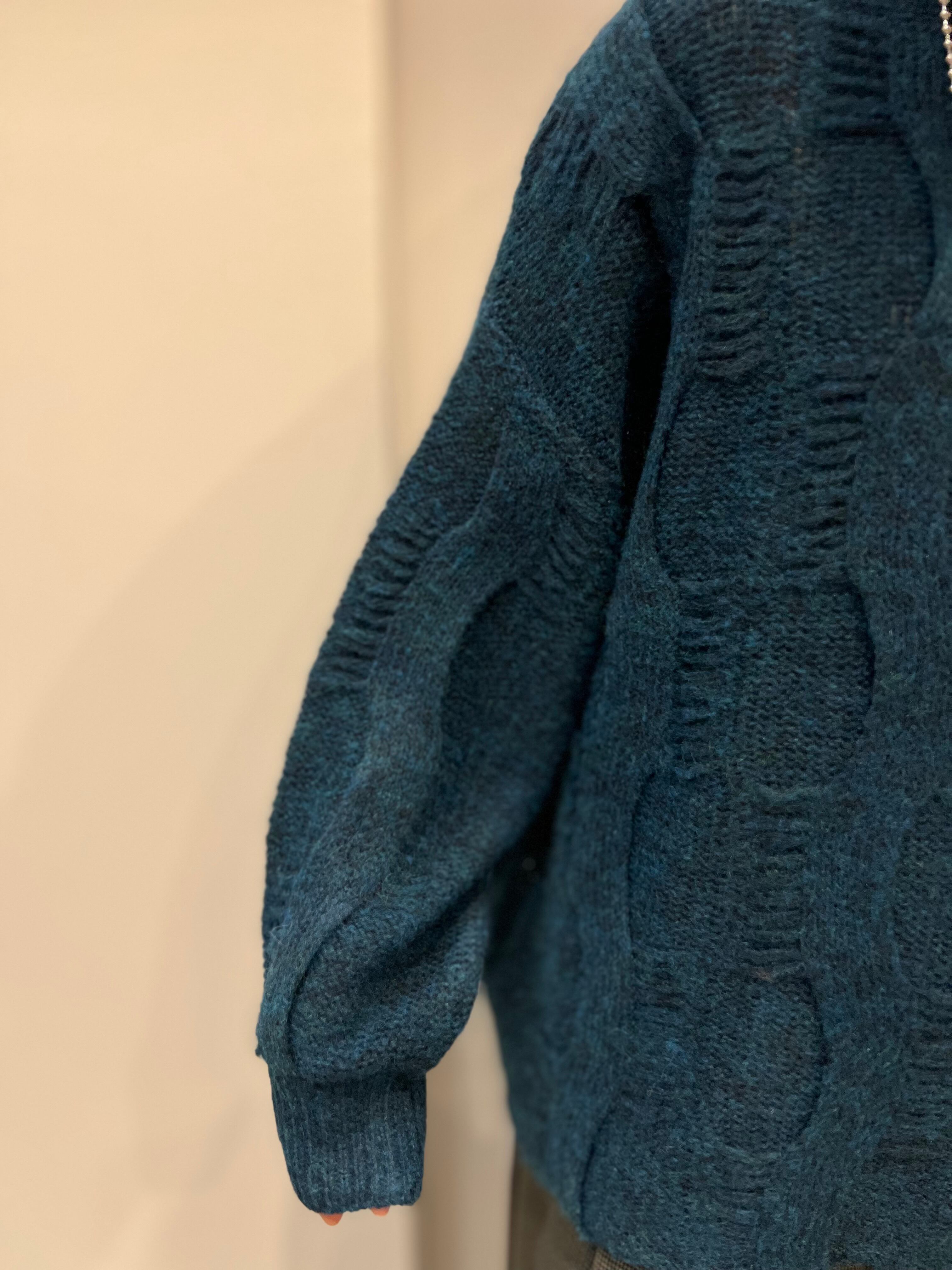 【DONA MARIE】モヘアライク柄ニット 988000