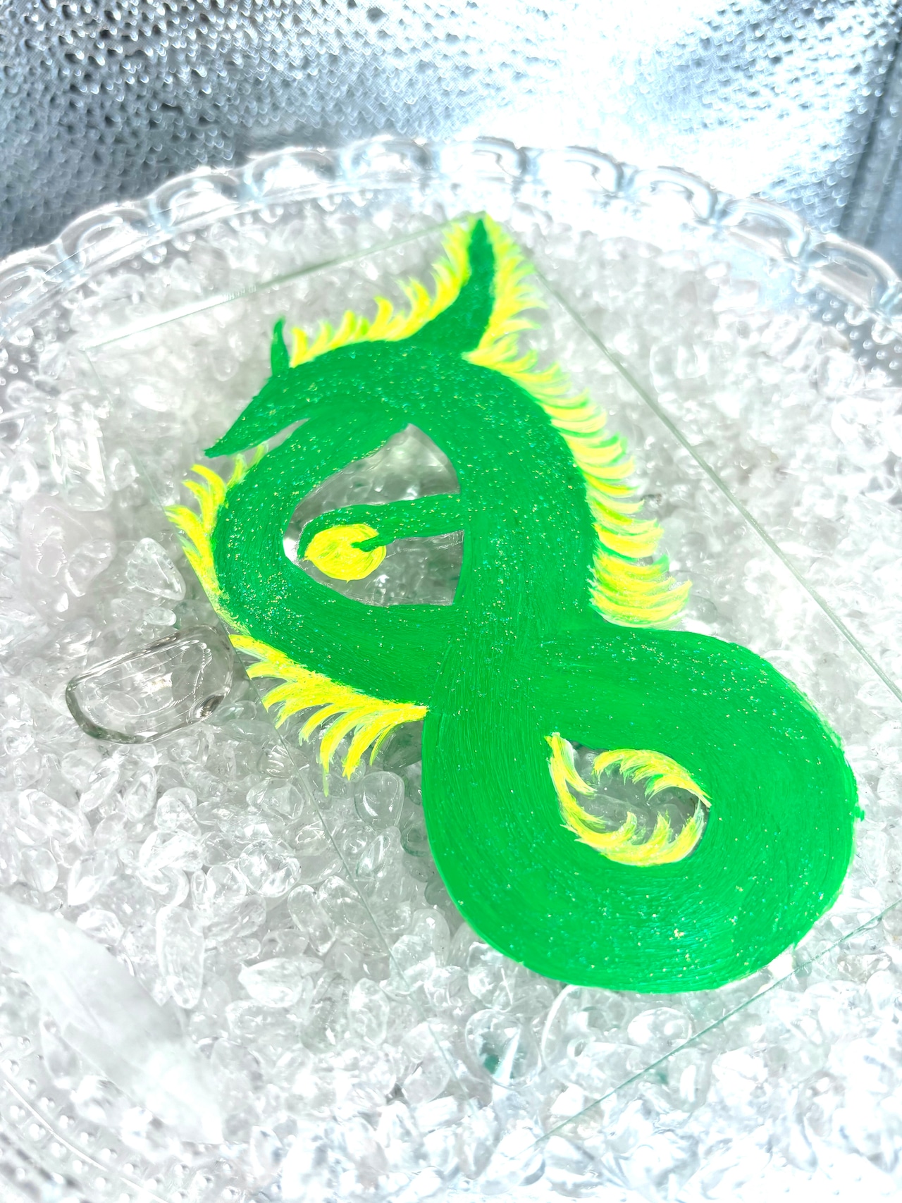 龍蛇の御神体と龍神画セット