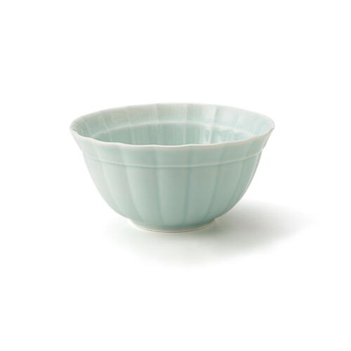 suzune 緑青磁/bluegreen 小丼 φ140 可愛い食器 パステルカラー食器