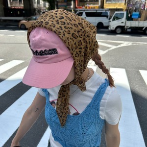 レオパ柄シアースカーフ_LN02828