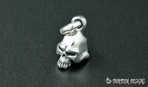 THIRTEENDESIGNS　サーティーンデザインズ　KP-13 TINY MAD SKULL PENDANT　タイニーマッドスカルペンダント