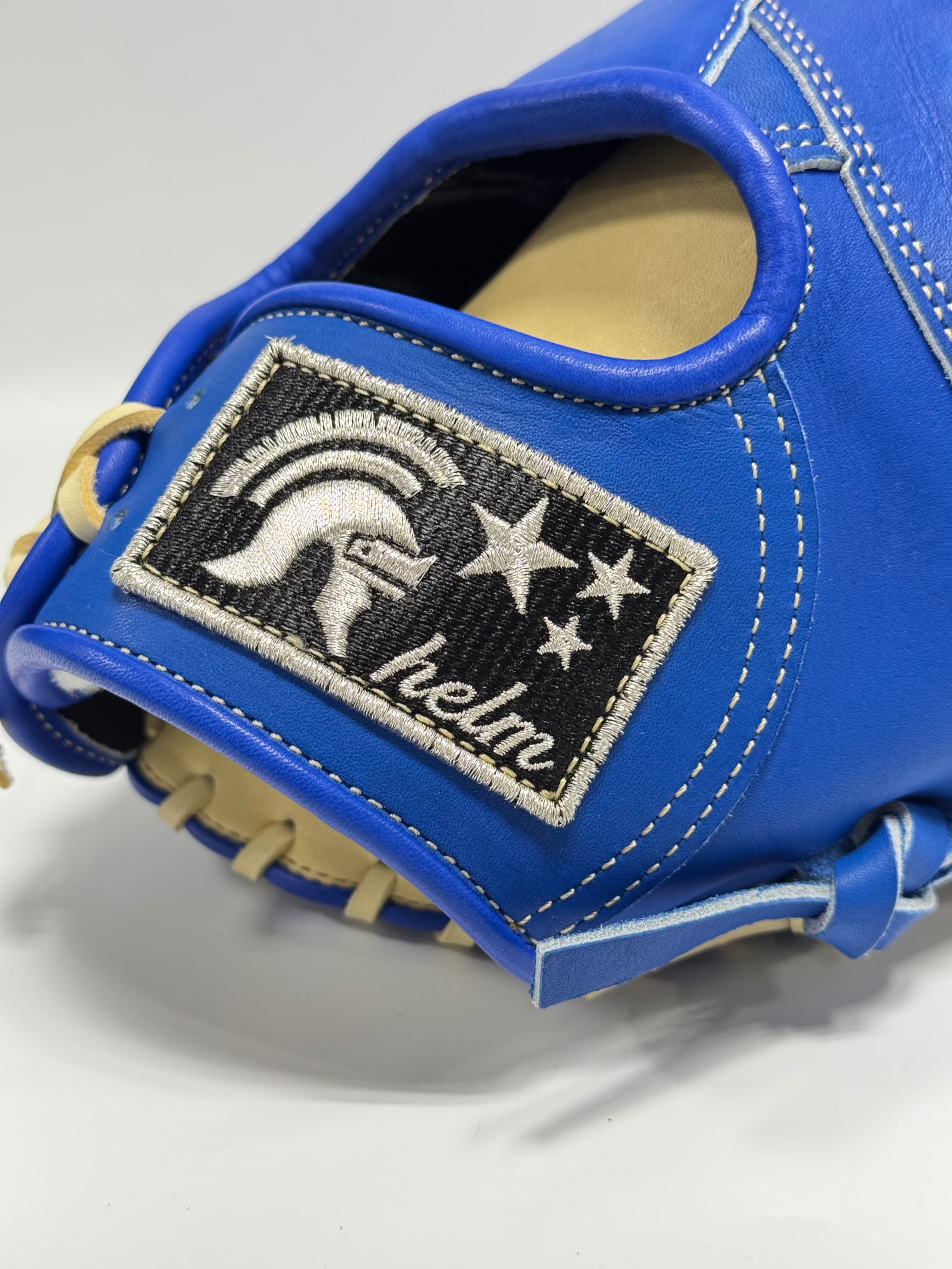 helmｰヘルム 軟式仕様ミット 限定キャッチャーミット ロイヤルブルー