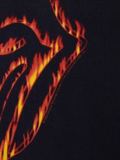The Rolling Stones T-Shirt "Flames Lip & Tongue" 2004s / ローリングストーンズ