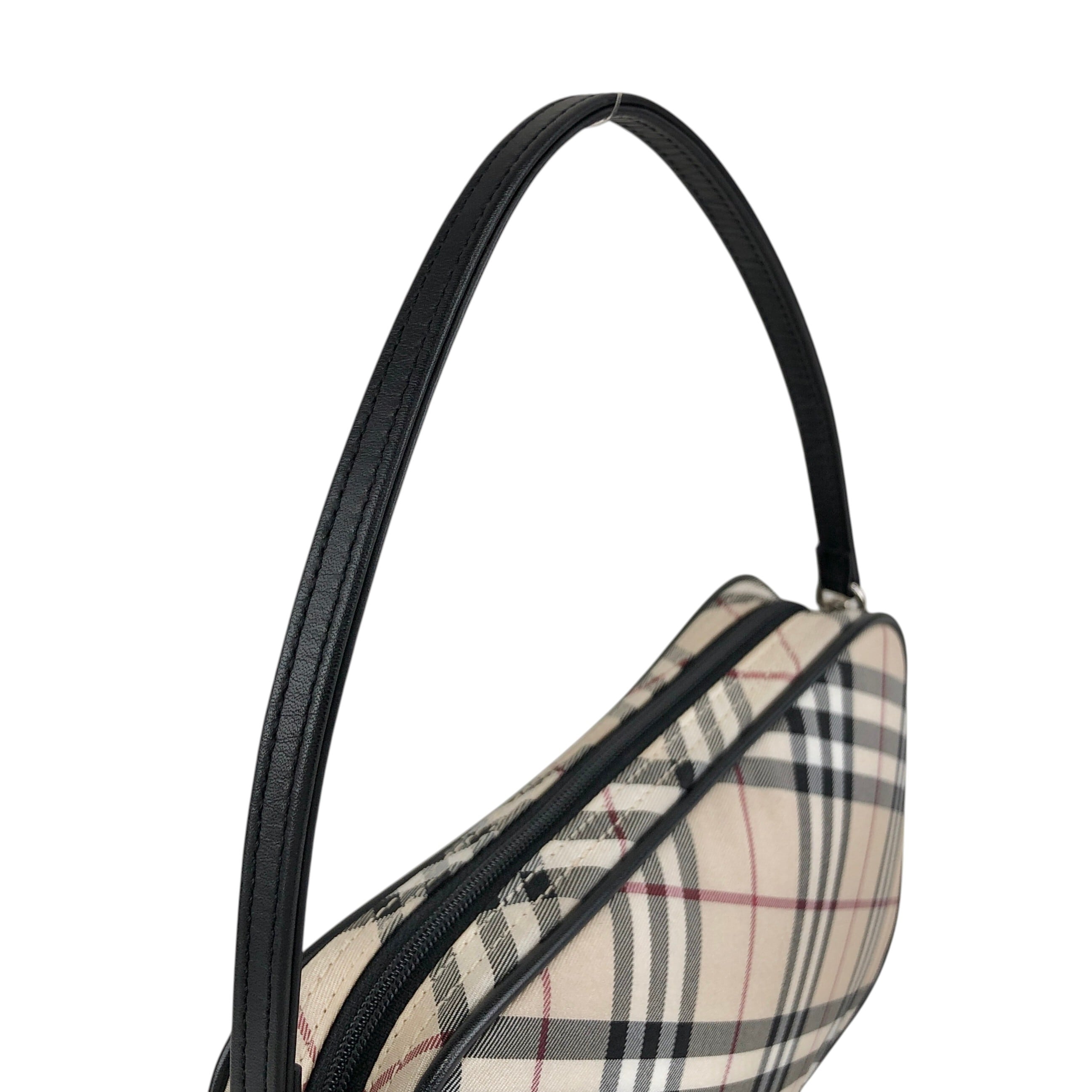 BURBERRY バーバリー ノバチェック ショルダーバッグ ベージュ