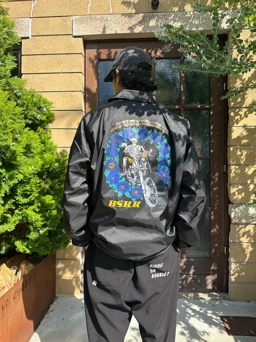 hirotton coach jacket BLACK