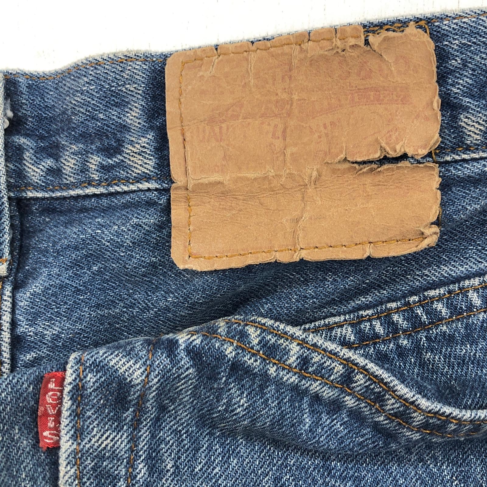 LEVI'S リーバイス 501- 80年代 USA製 ハチマル 脇割 内股シングル