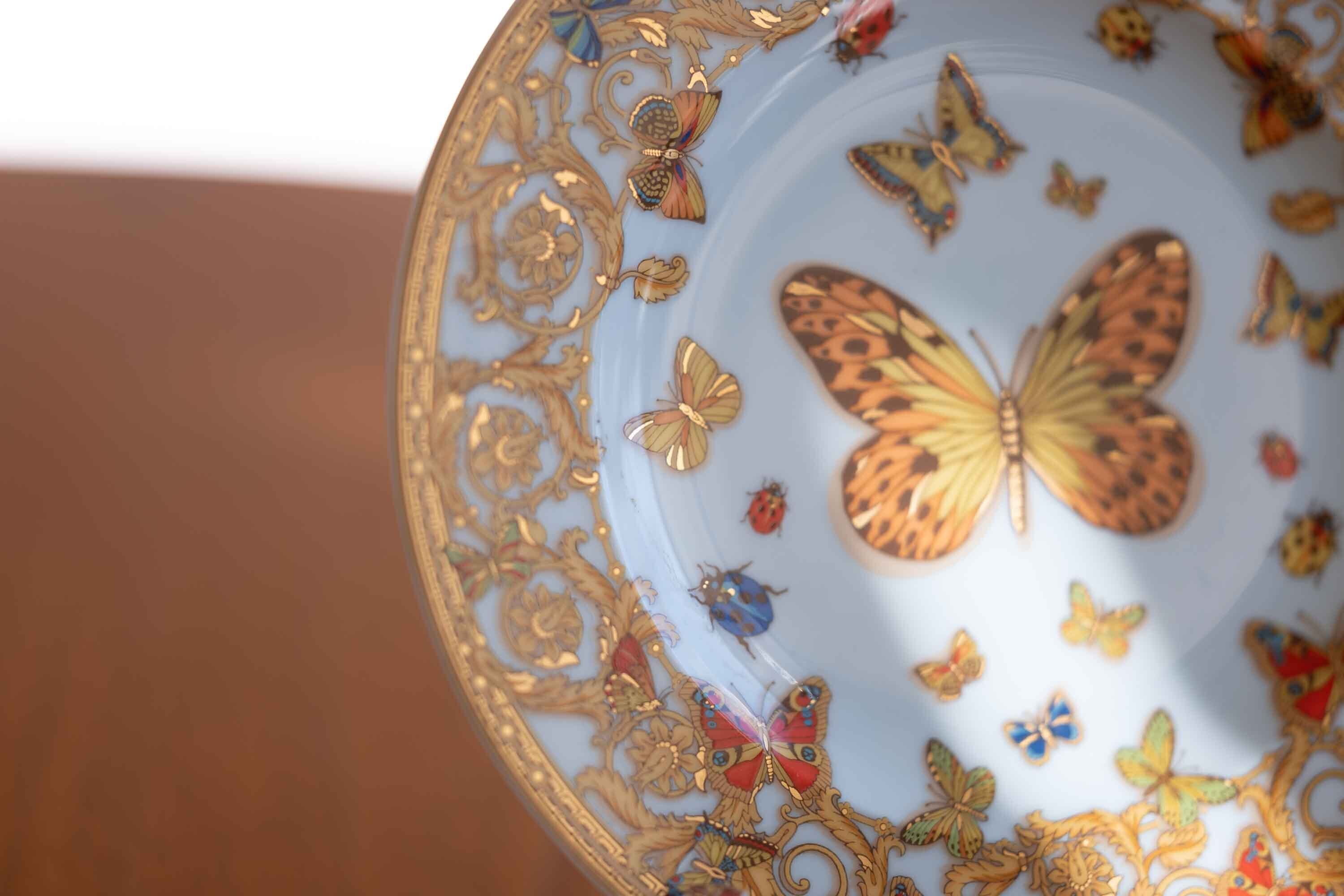 Rosenthal×VERSACE(ローゼンタール×ヴェルサーチ) ル ジャルダン プレート Le Jardin de Versace 18cm