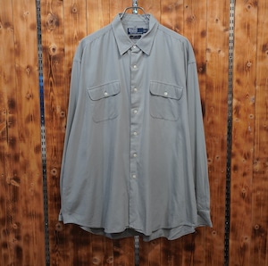 ralphlauren benford シルク コットン シャツ XXL/ラルフローレン
