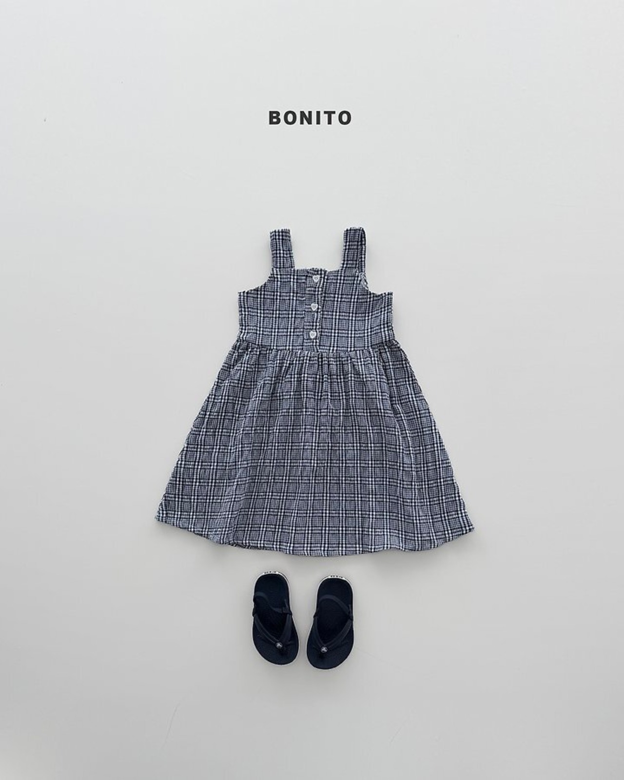 【取寄/韓国直送】BONITO 26/SM picnic checkワンピース｜夏服｜韓国子供服