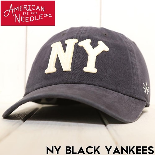 【送料無料】ストラップキャップ 帽子 AMERICAN NEEDLE アメリカンニードル NY BLACK YANKEES SMU694A-NBY 日本代理店正規品