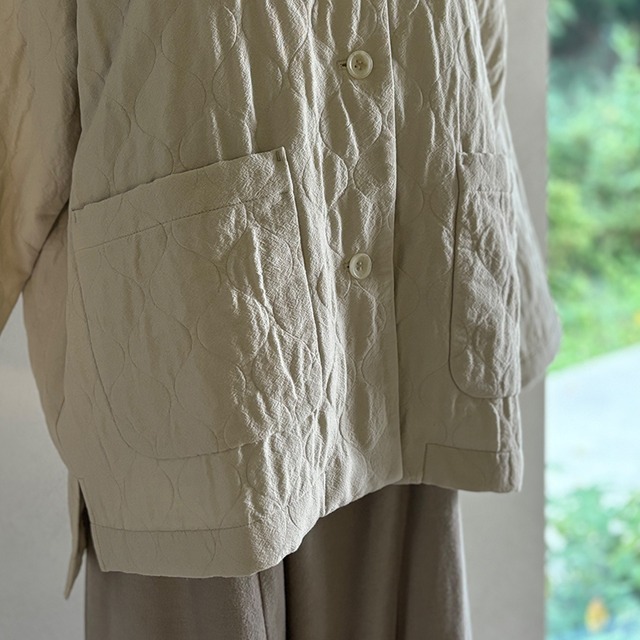 quilting jacket キルティングジャケット　evam eva