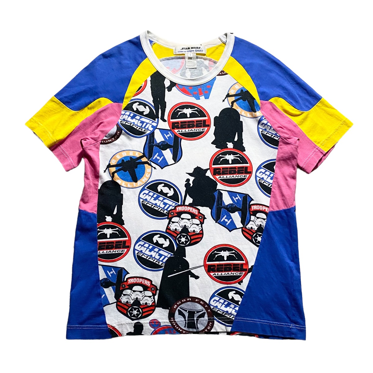 COMME des GARCONS SHIRT × STAR WARS multi print tee | NOIR ONLINE