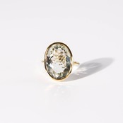 【15号】グリーンアメシスト リング（グラン）