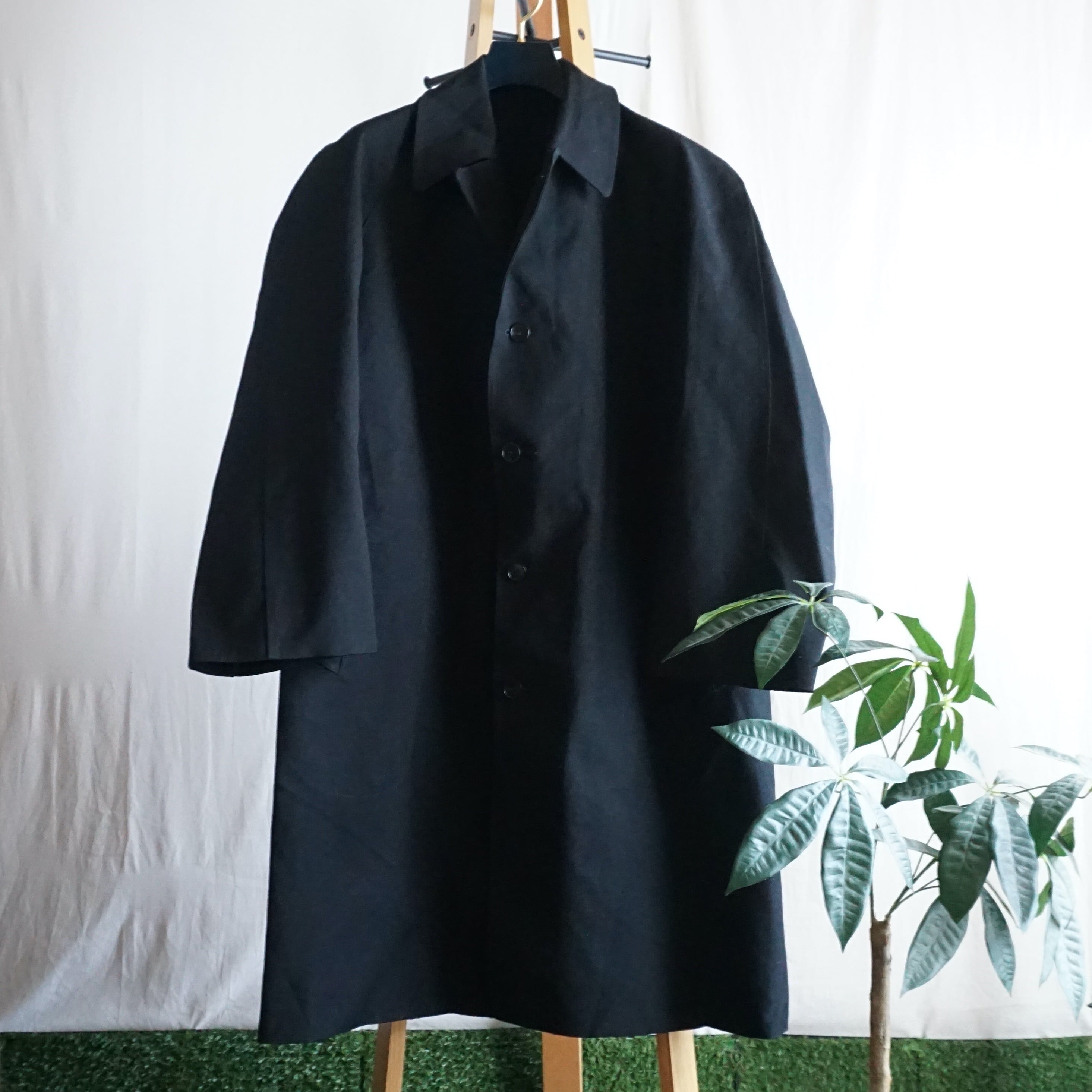 フランス ウールゴム引きコート(DEAD STOCK) 50's France [C2603