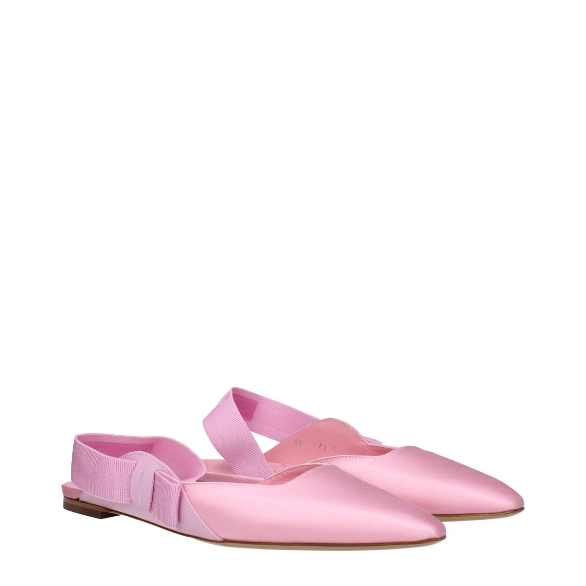 【新品】FERRAGAMO レディース サンダル サテン ピンク VANIAT0763443