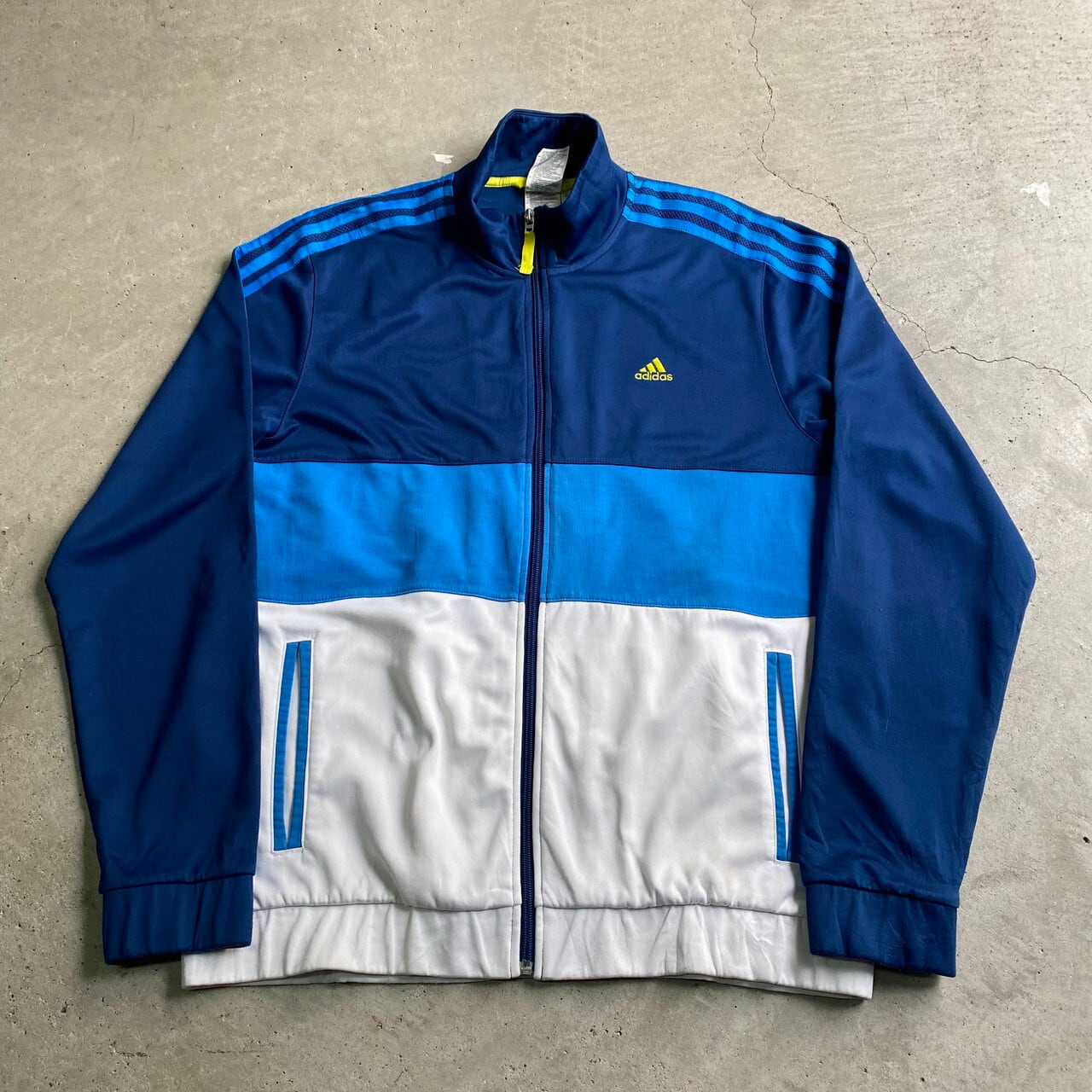 90ｓ ａｄｉｄａｓ アディダス トラックジャケット ジャージ  ワンポイント青