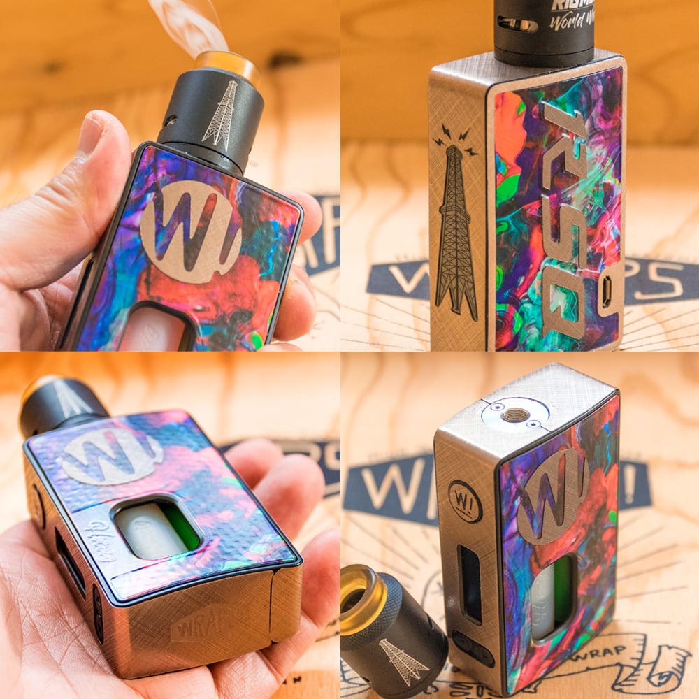 WRAPS! for RSQ Rig Mod WW & Hot Cig | WRAPS!（ラップス）VAPE