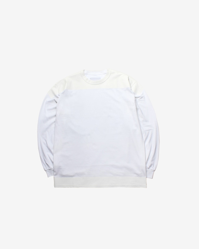 Product Print Wide Tee-white <LSD-BJ3T9>