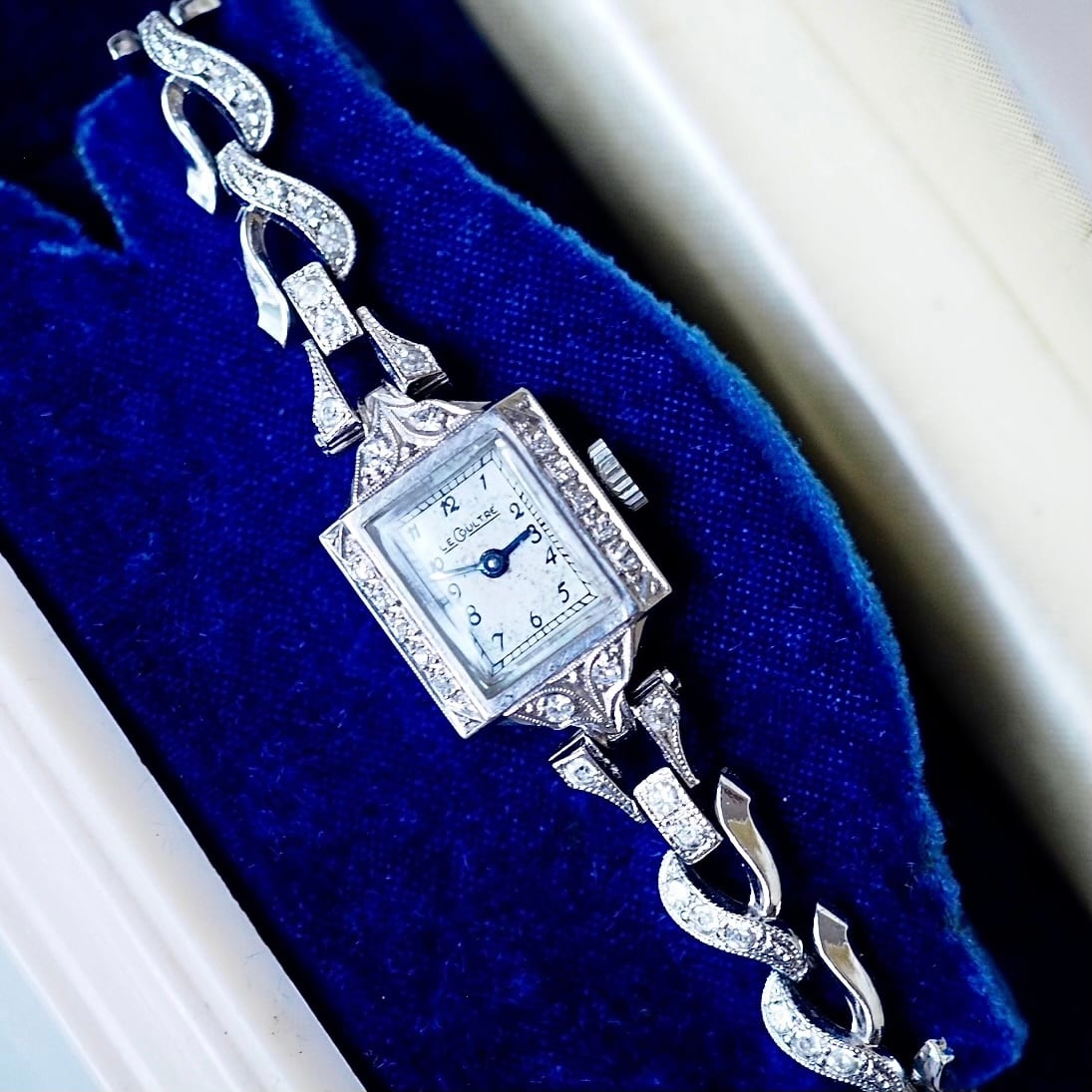 Le Coultre ジャガー・ルクルト プラチナ製 ダイヤモンド ジュエリー
