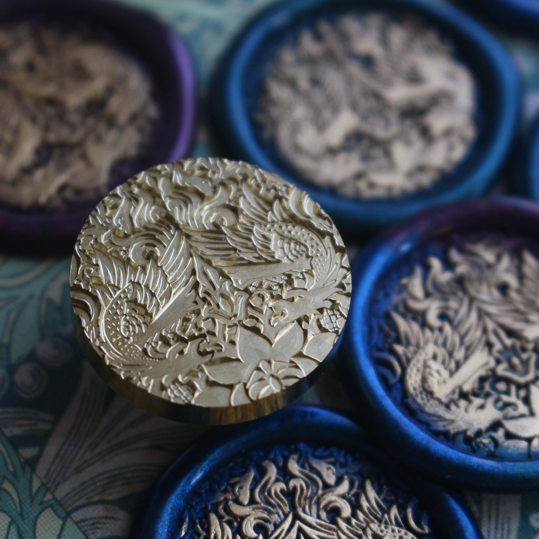 Wax seal stamp │Morris Dragon【25mm】 | シーリングスタンプ